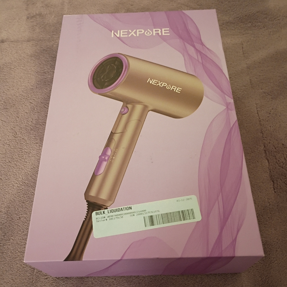 NEXPURE 1800W Professional Ionic Hair Dryer Blow Dryer